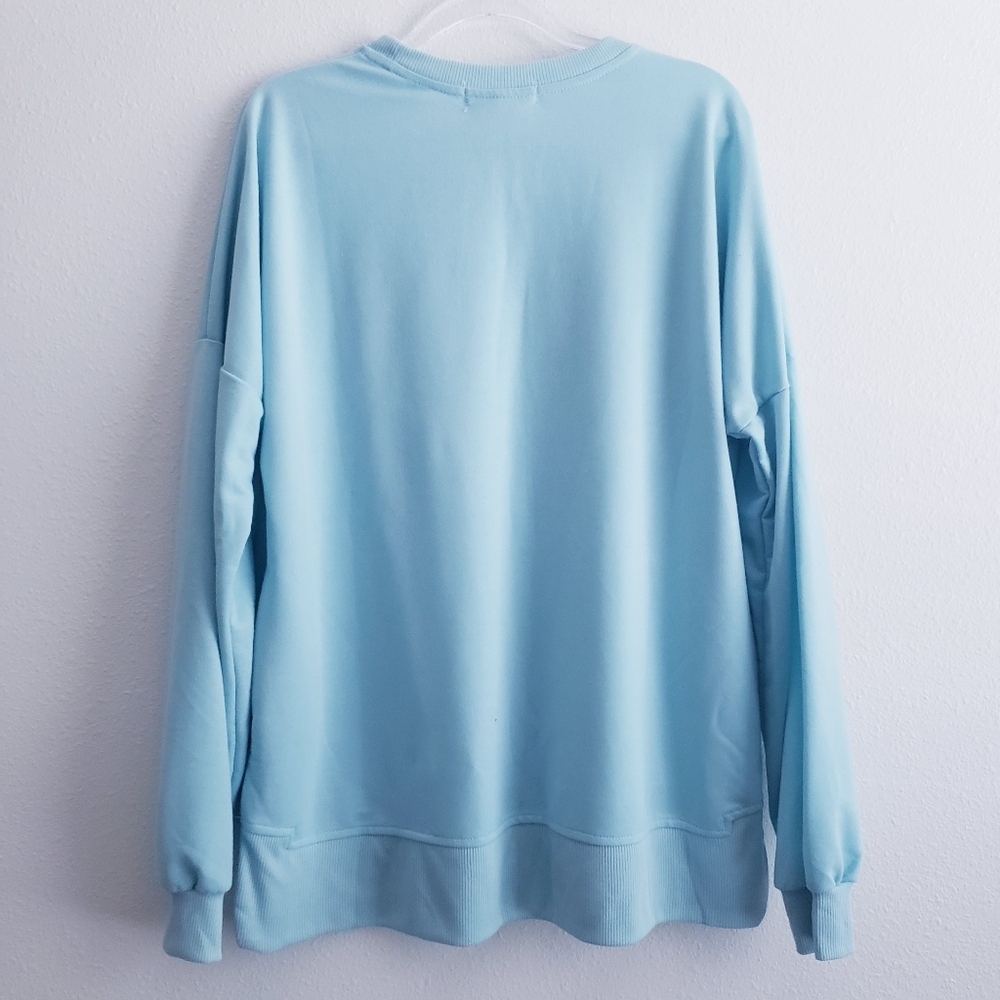 Simply Southern BEACH Long Sleeve NEW Sweater - Picture 5 of 7